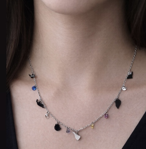 COLLAR ISLAS CANARIAS PLATA