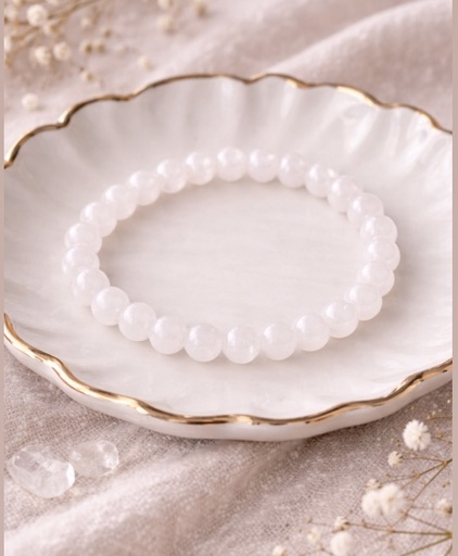 PULSERA DE CUARZO BLANCO